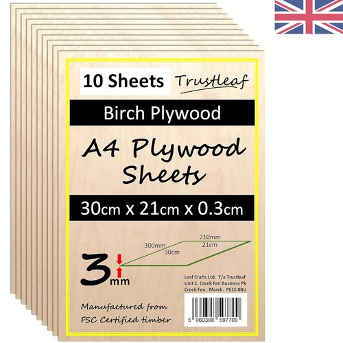 High quality 3mm birch plywood - 3mm,