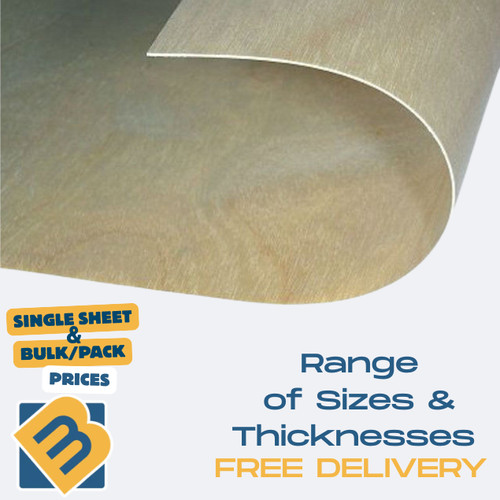 Flexible plywood sheets - plywood, 5mm