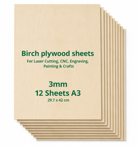 Birch plywood sheets - 12, |