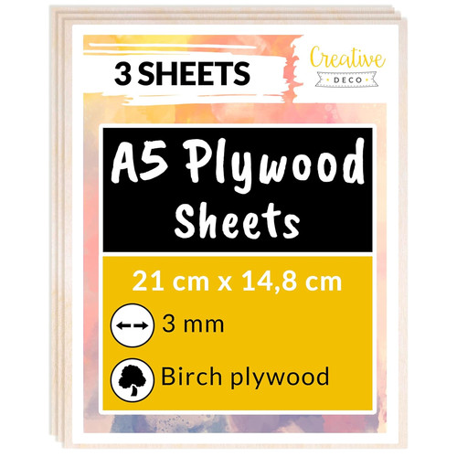 Birch plywood sheets - a5,