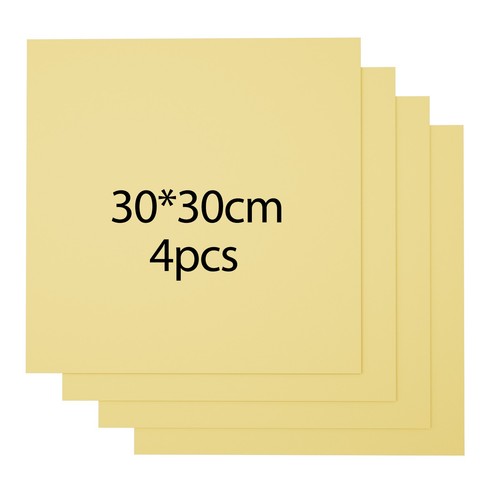 4pcs colour plywood sheets - colour, 3mm