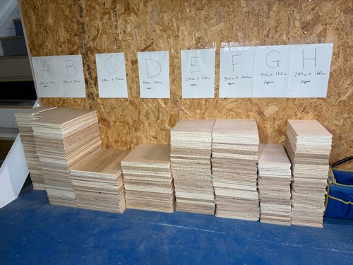 9mm plywood offcuts - 9mm,