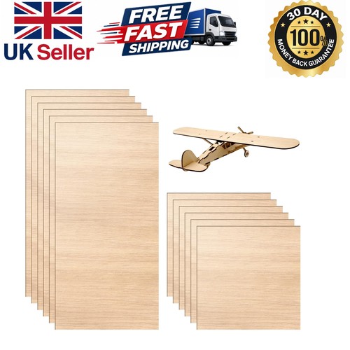 12pcs smooth basswood plywood - 12pcs,