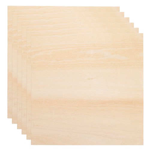 6pcs 2mm basswood plywood - 6pcs,